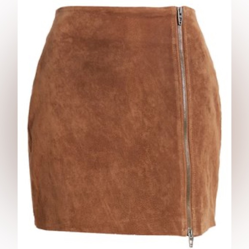 BlankNYC Leather Mini Skirt | Size 28
